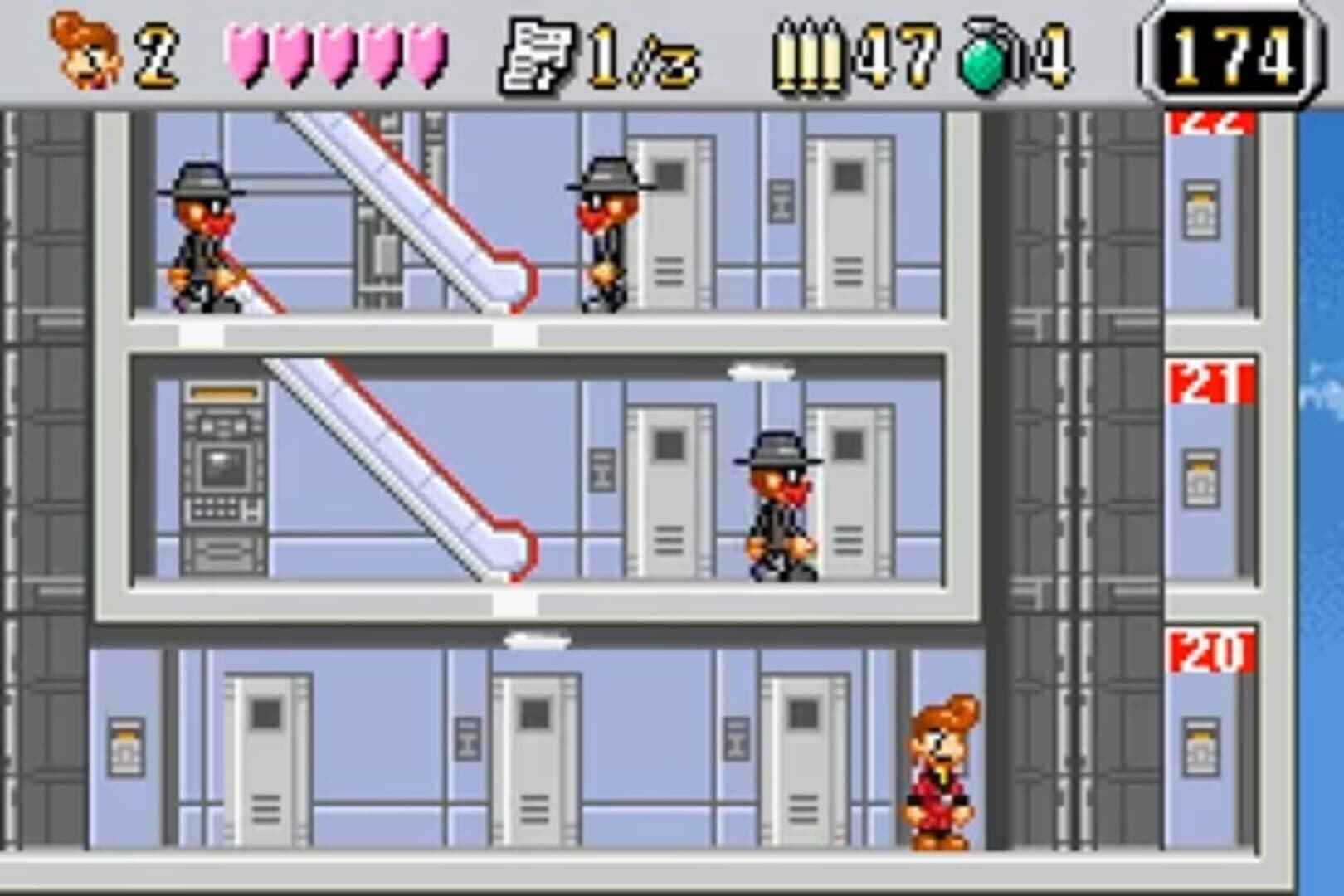 Elevator Action: Old & New screenshot 2