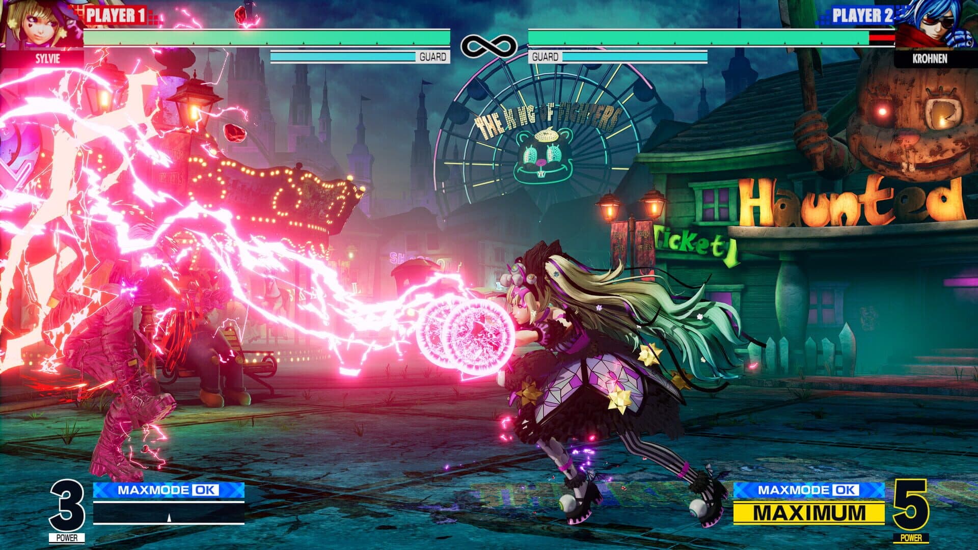 The King of Fighters XV: Character "Sylvie Paula Paula" screenshot 2