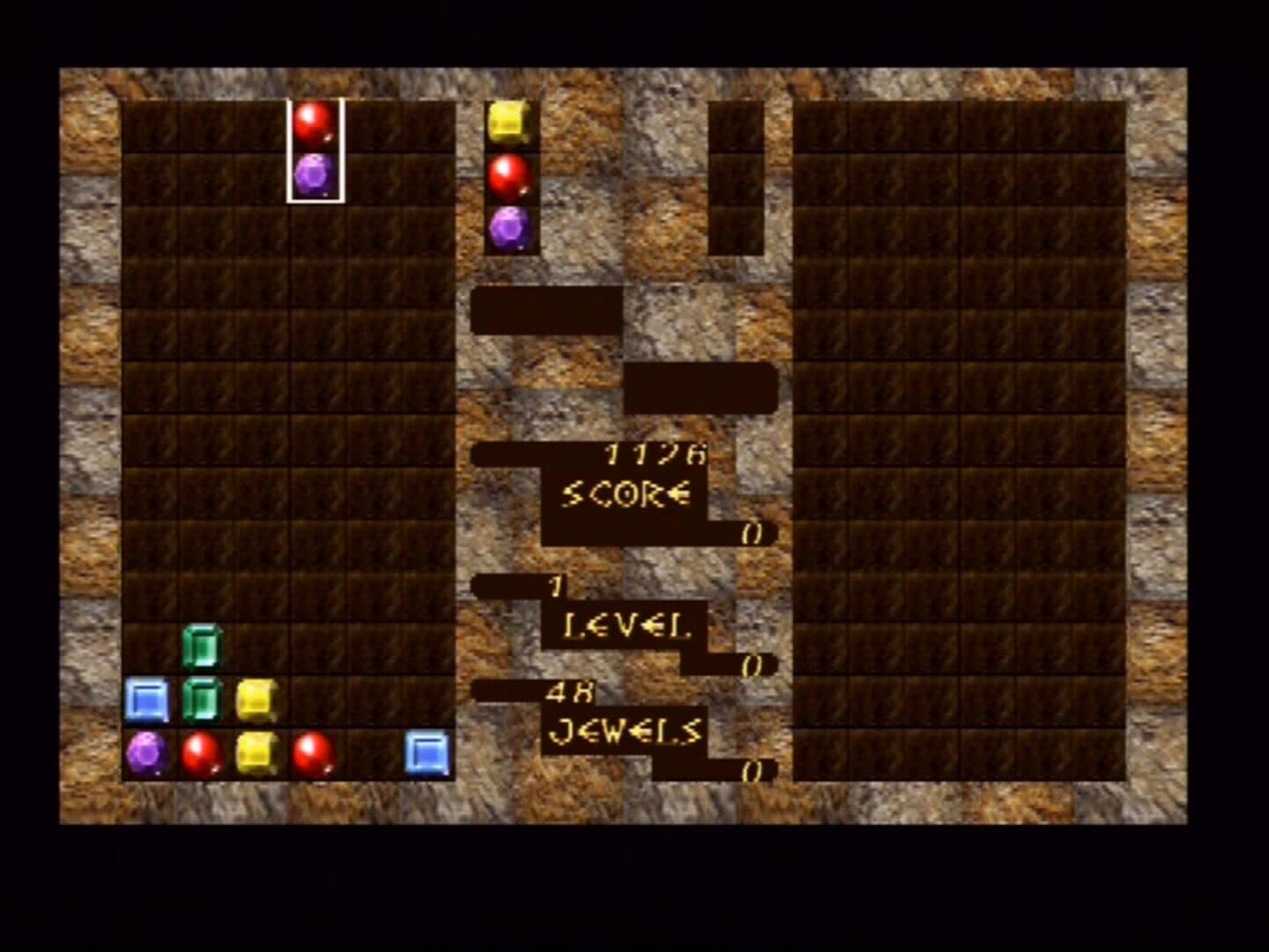 Sega Ages 2500 Vol. 7: Columns screenshot 1