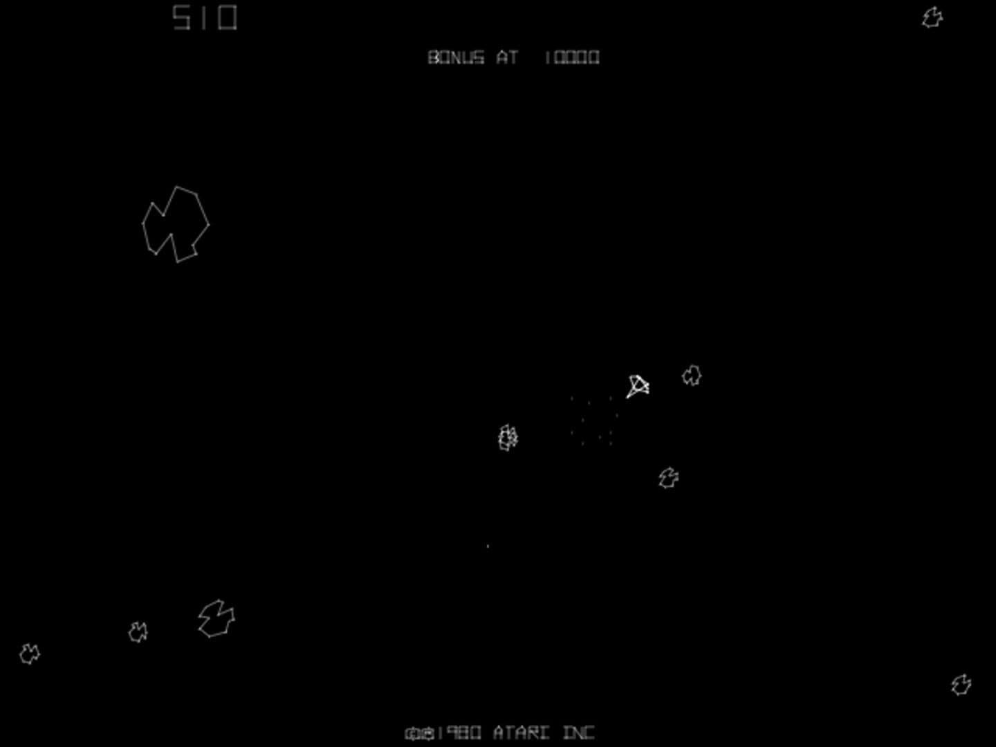 Asteroids Deluxe screenshot 12
