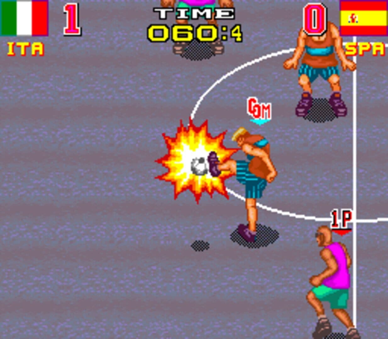 Back Street Soccer screenshot 1