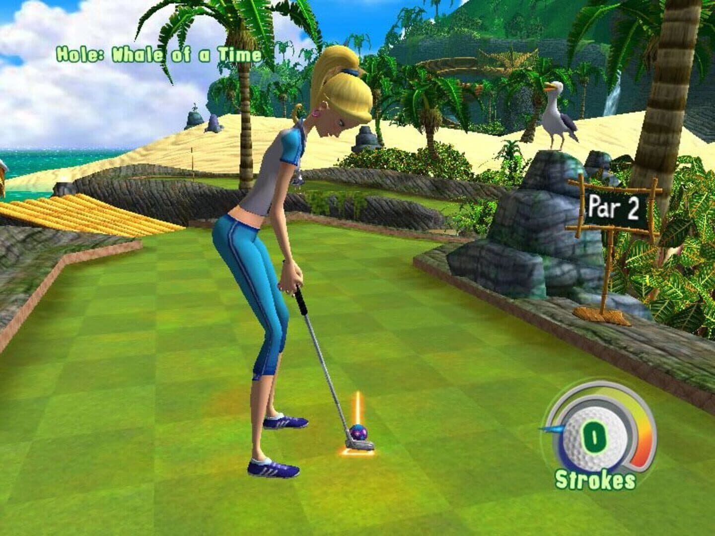 3D Ultra Minigolf Adventures: Lost Island screenshot 3
