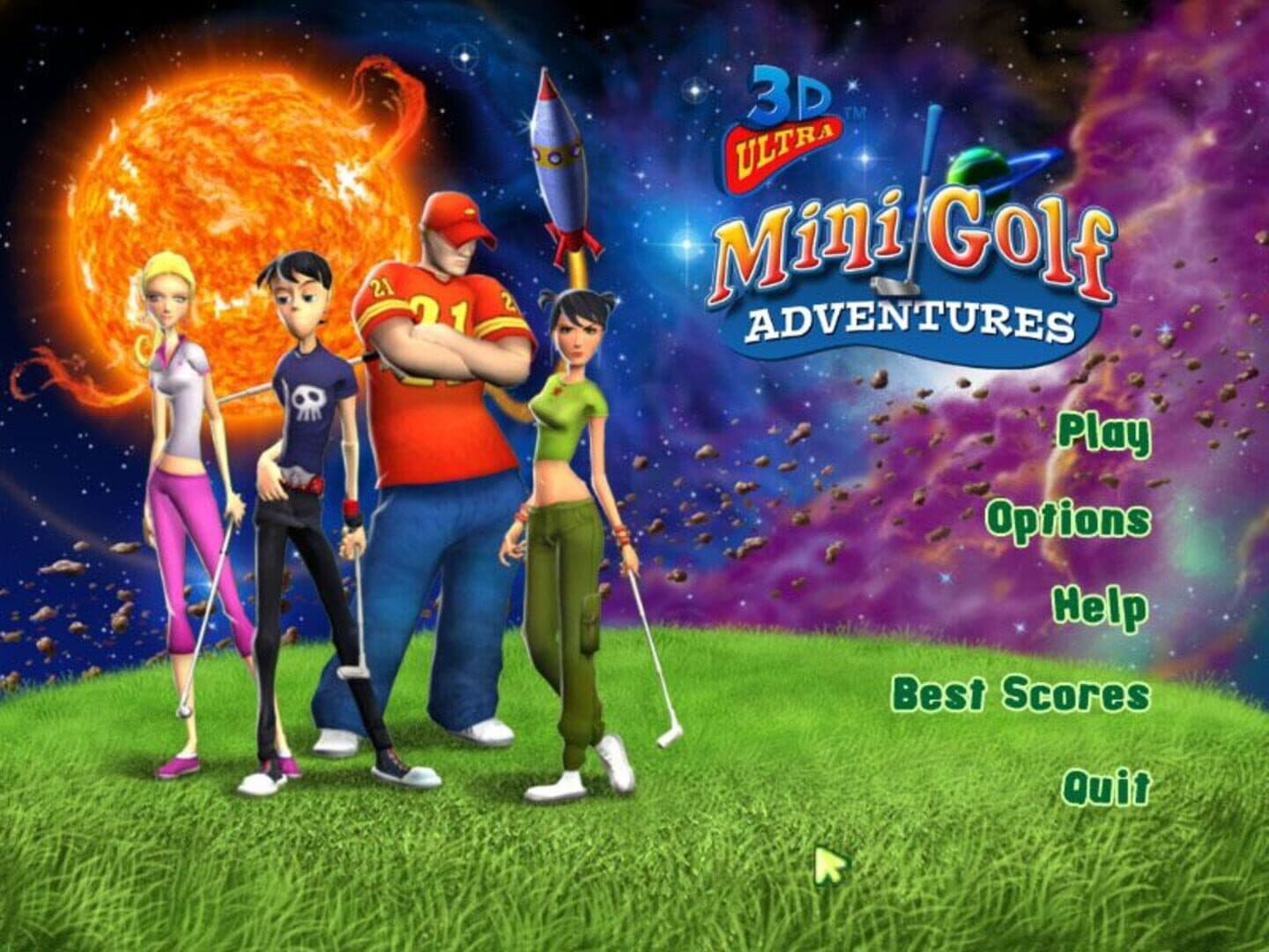 3D Ultra Minigolf Adventures: Space screenshot 1