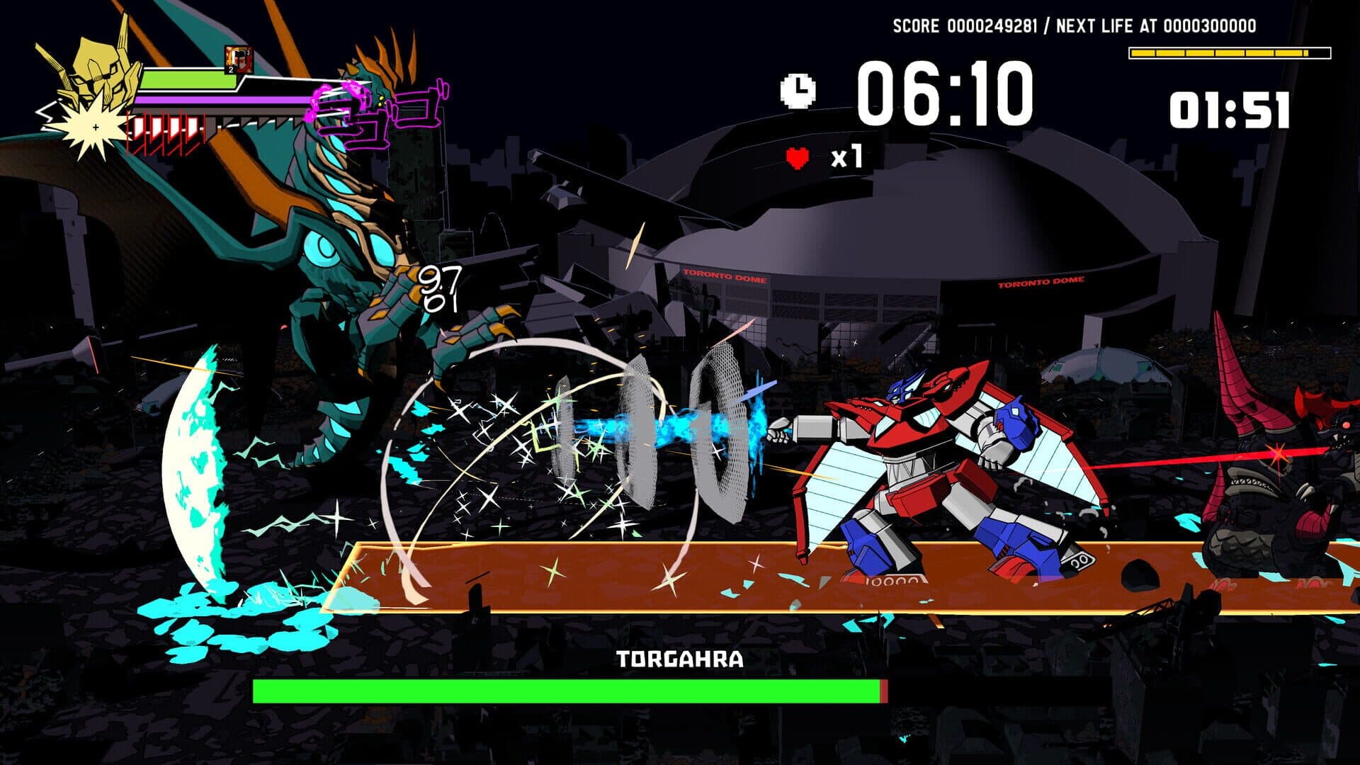 Dawn of the Monsters: Arcade Edition screenshot 2