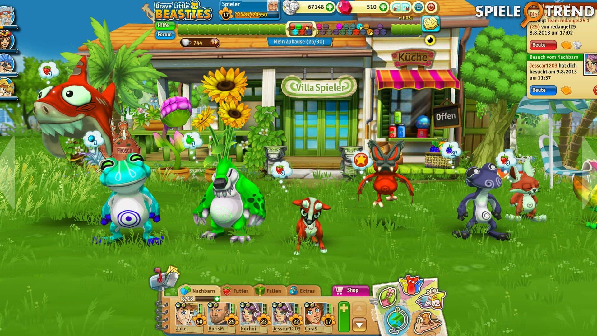Brave Little Beasties screenshot 3