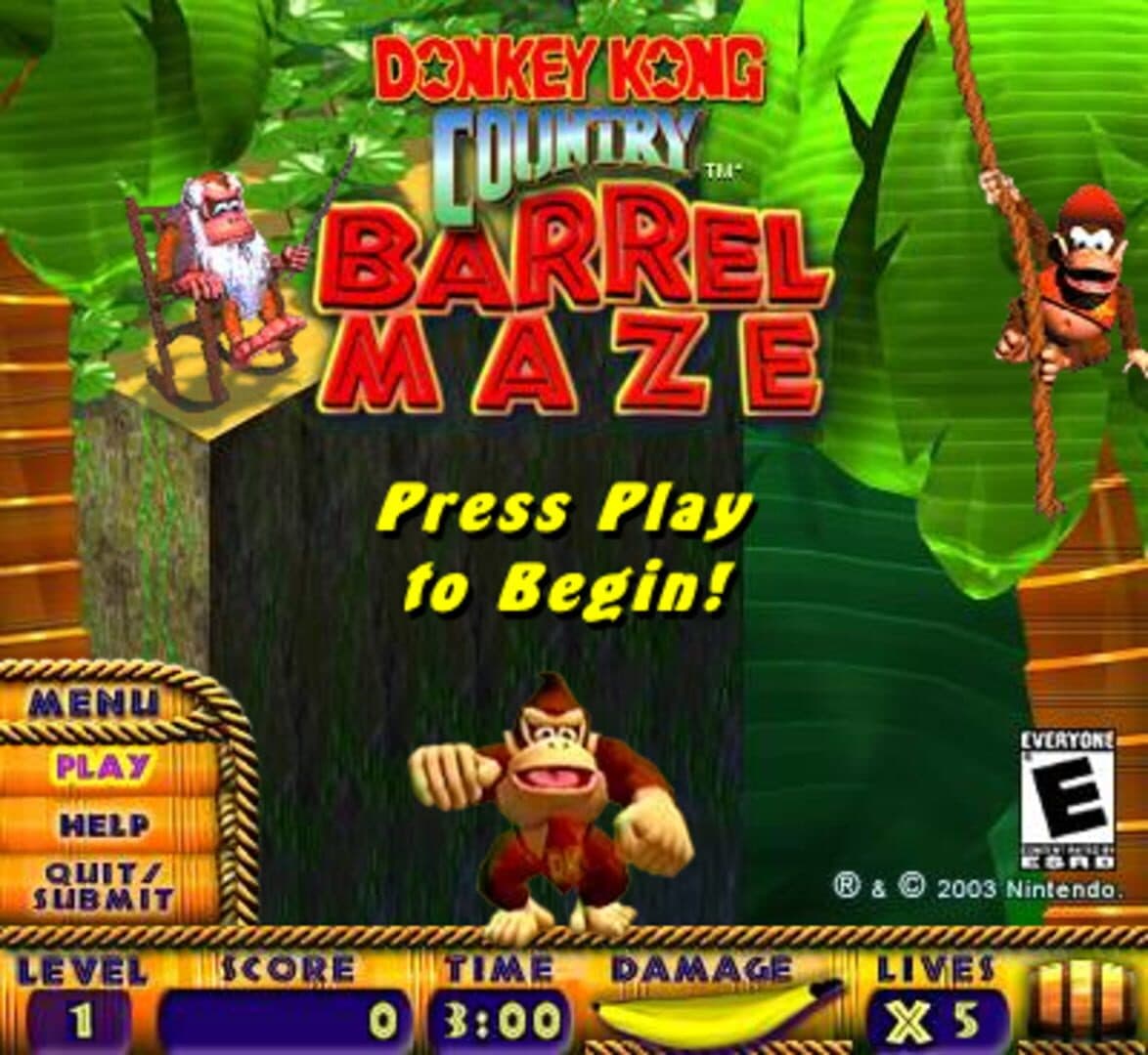 Donkey Kong Country: Barrel Maze screenshot 1