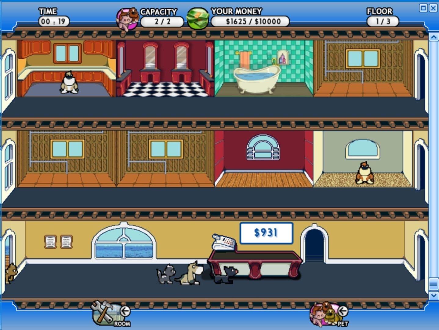 Pet Luv Spa and Resort Tycoon screenshot 2