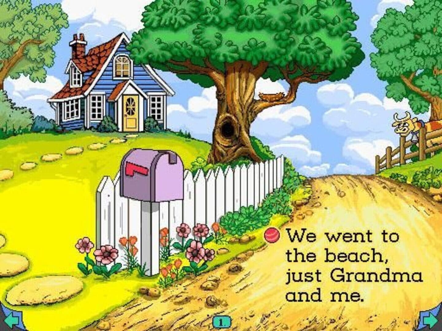 Living Books: Just Grandma and Me screenshot 1