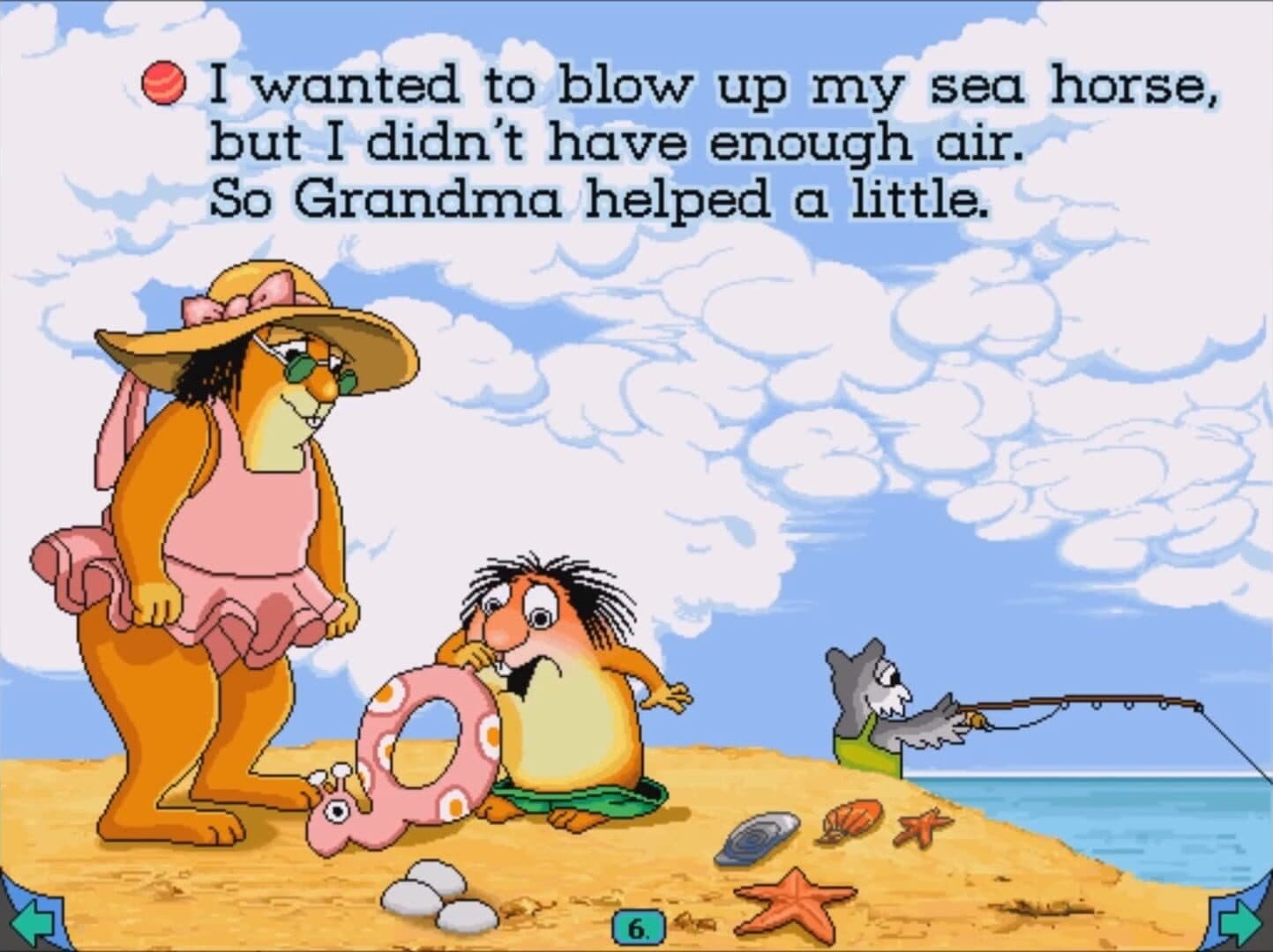 Living Books: Just Grandma and Me screenshot 2