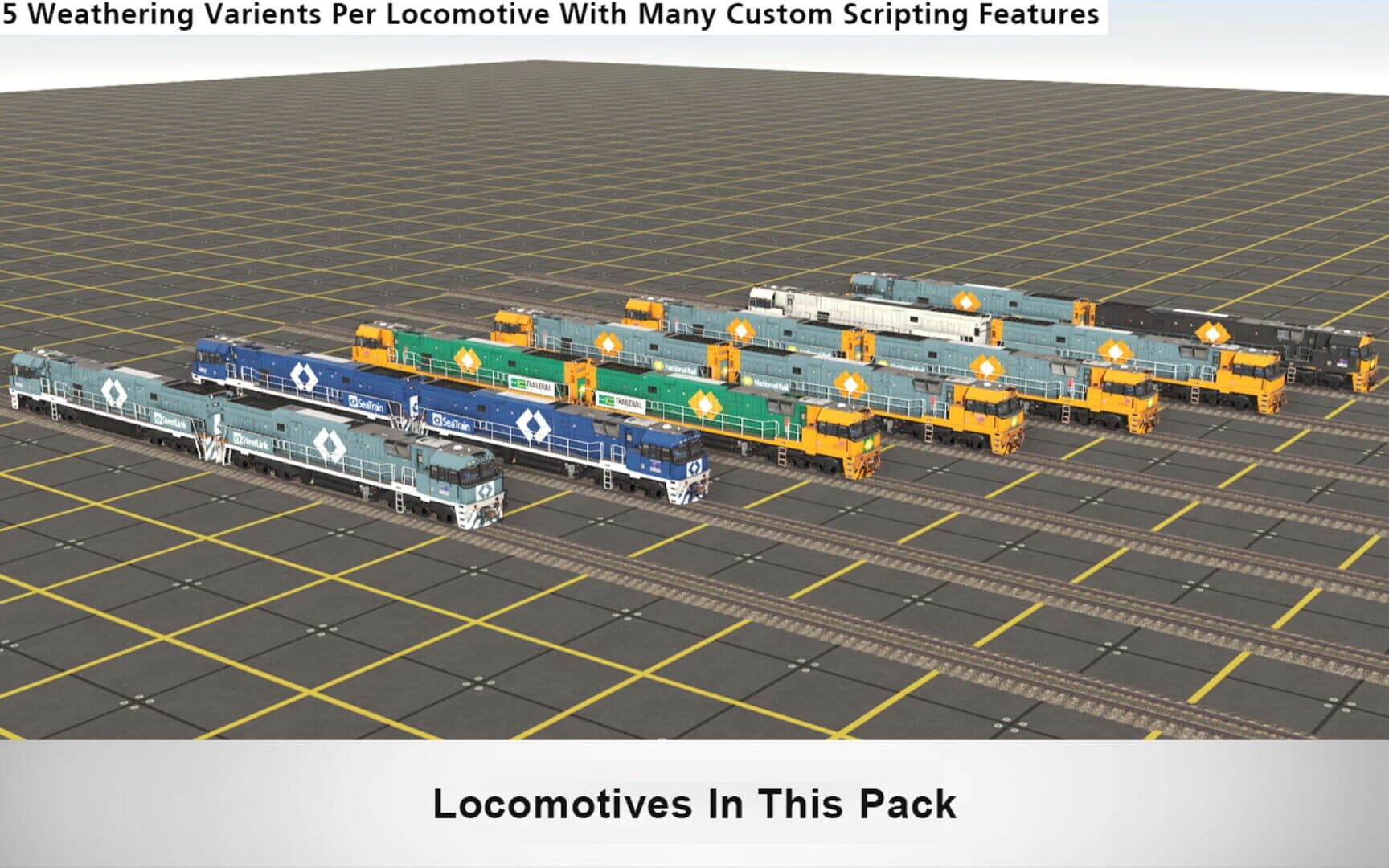 Trainz Railroad Simulator 2019: NR Class Locomotive - National Rail Mega Pack screenshot 8