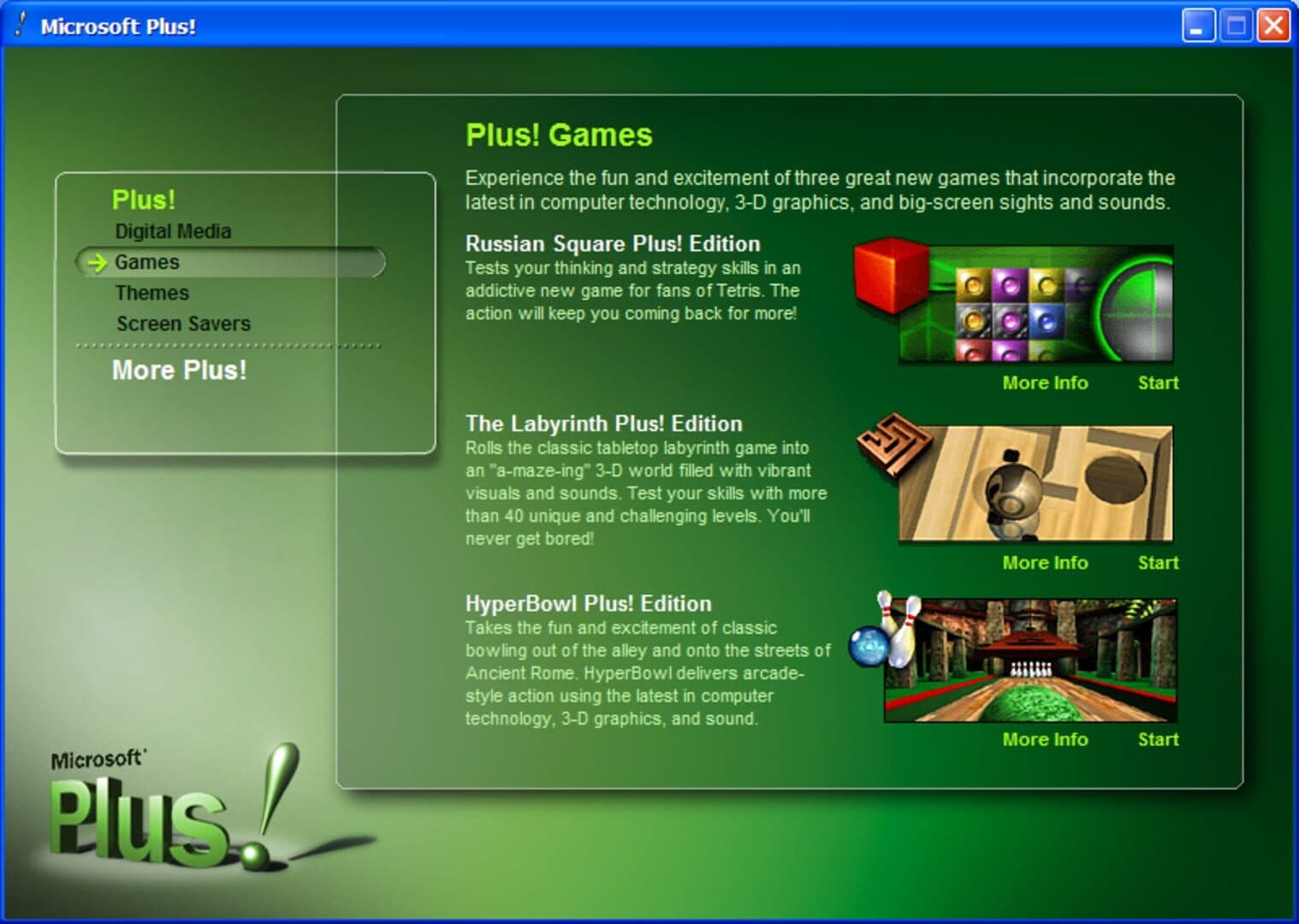 Microsoft Plus! for Windows XP screenshot 1