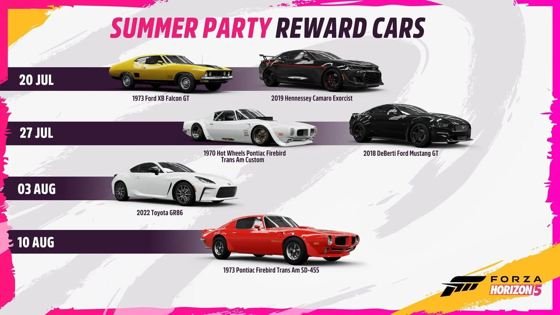 Forza Horizon 5: Summer Party screenshot 2