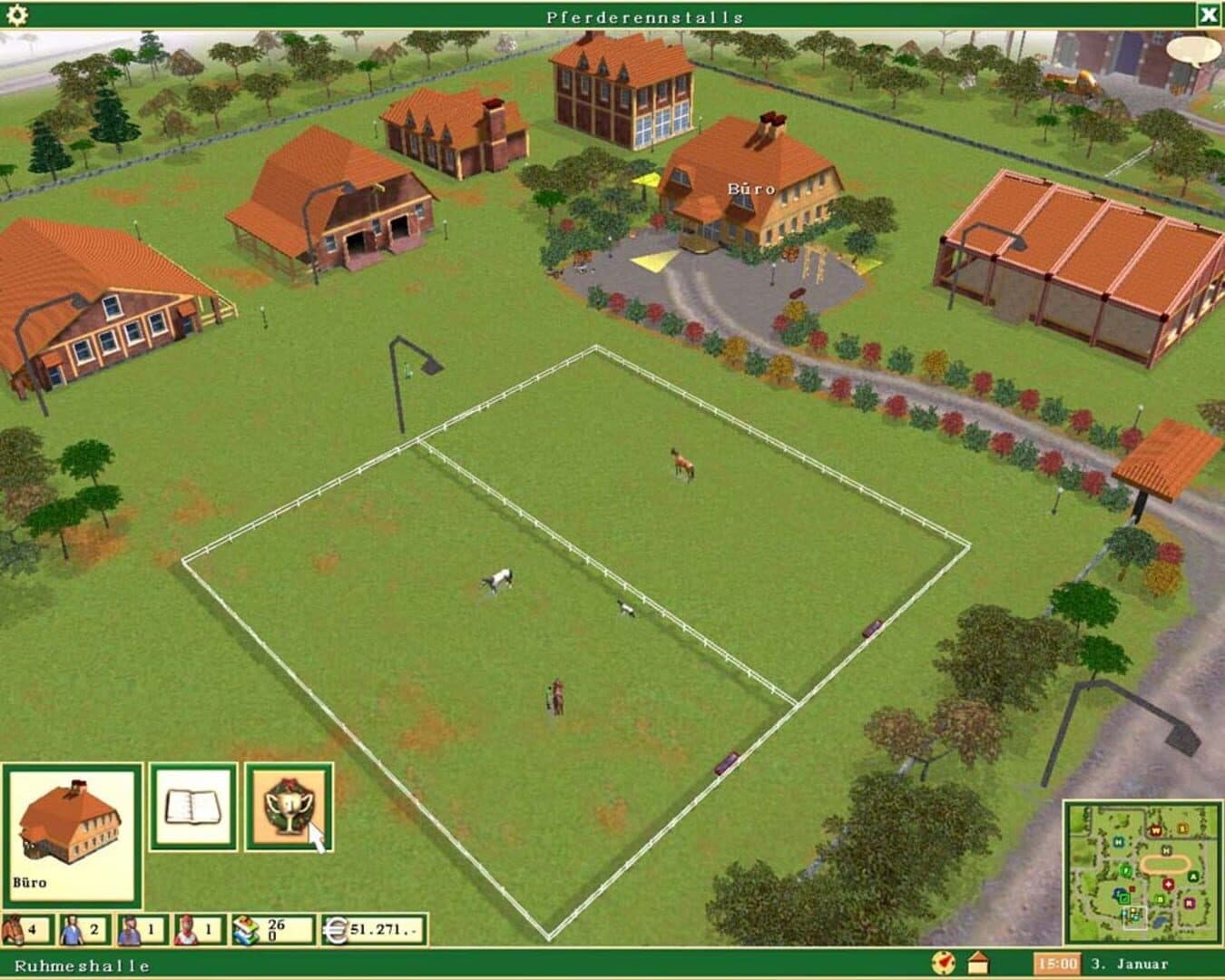 Der Pferderennstall screenshot 2