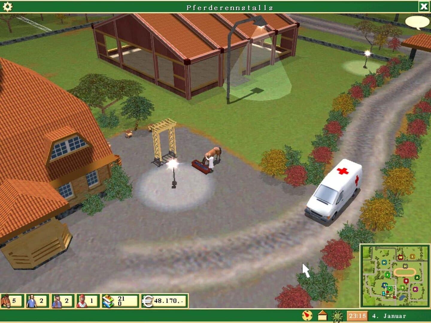 Der Pferderennstall screenshot 4