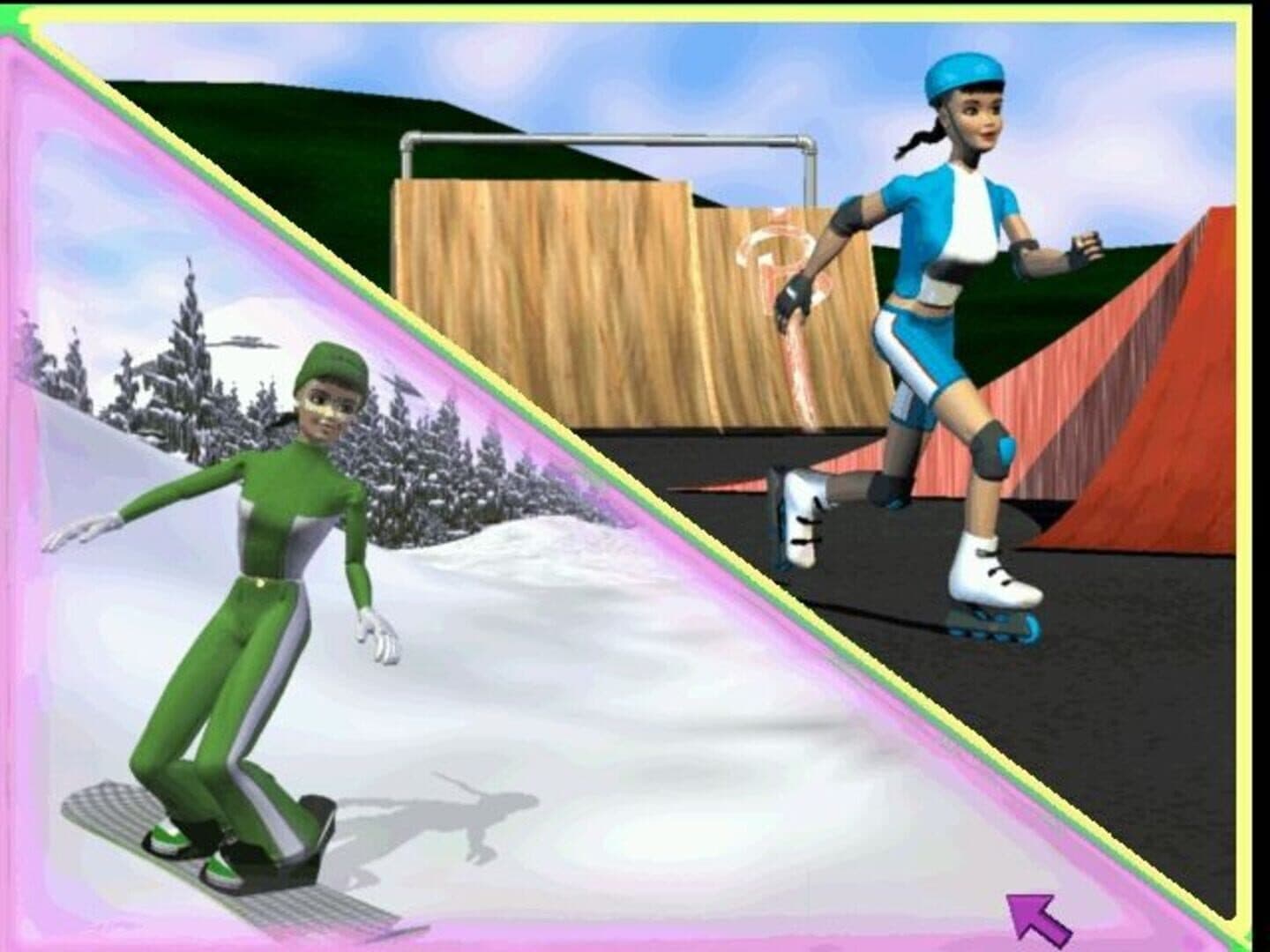 Barbie Super Sports screenshot 1