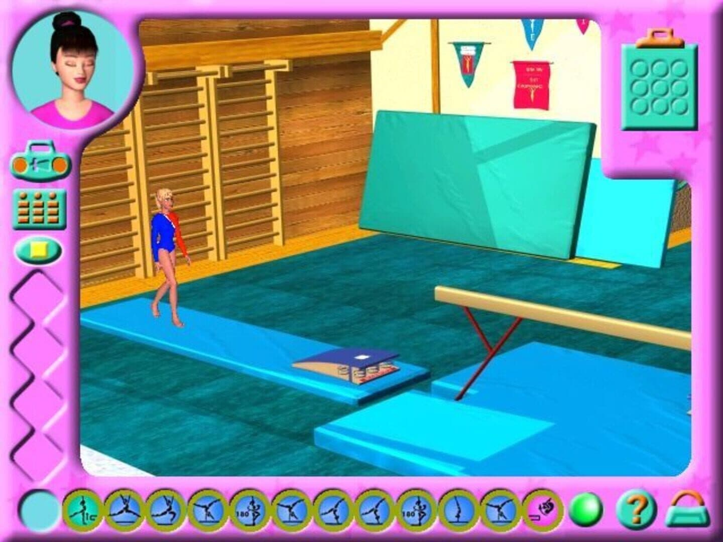 Barbie's Team Gymnastics screenshot 4