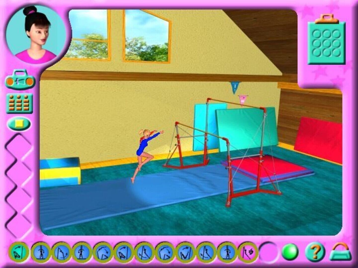 Barbie's Team Gymnastics screenshot 3
