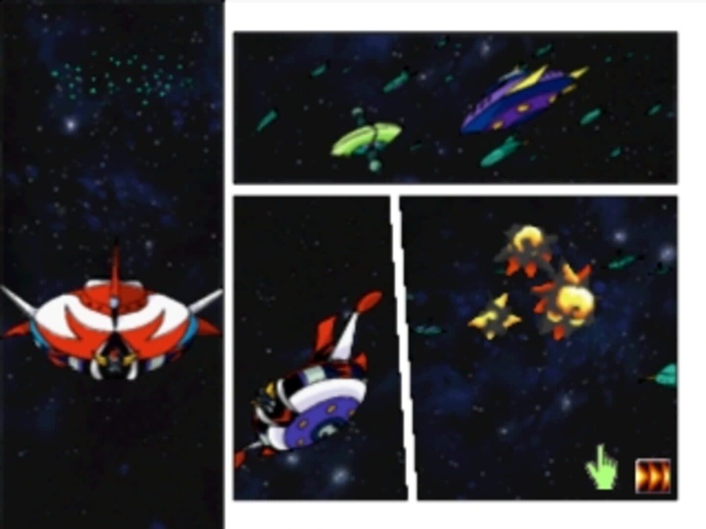 Click Manga: Dynamic Robot Taisen 1 - Shutsugeki! Kyoui Robot no Gundan!! screenshot 5