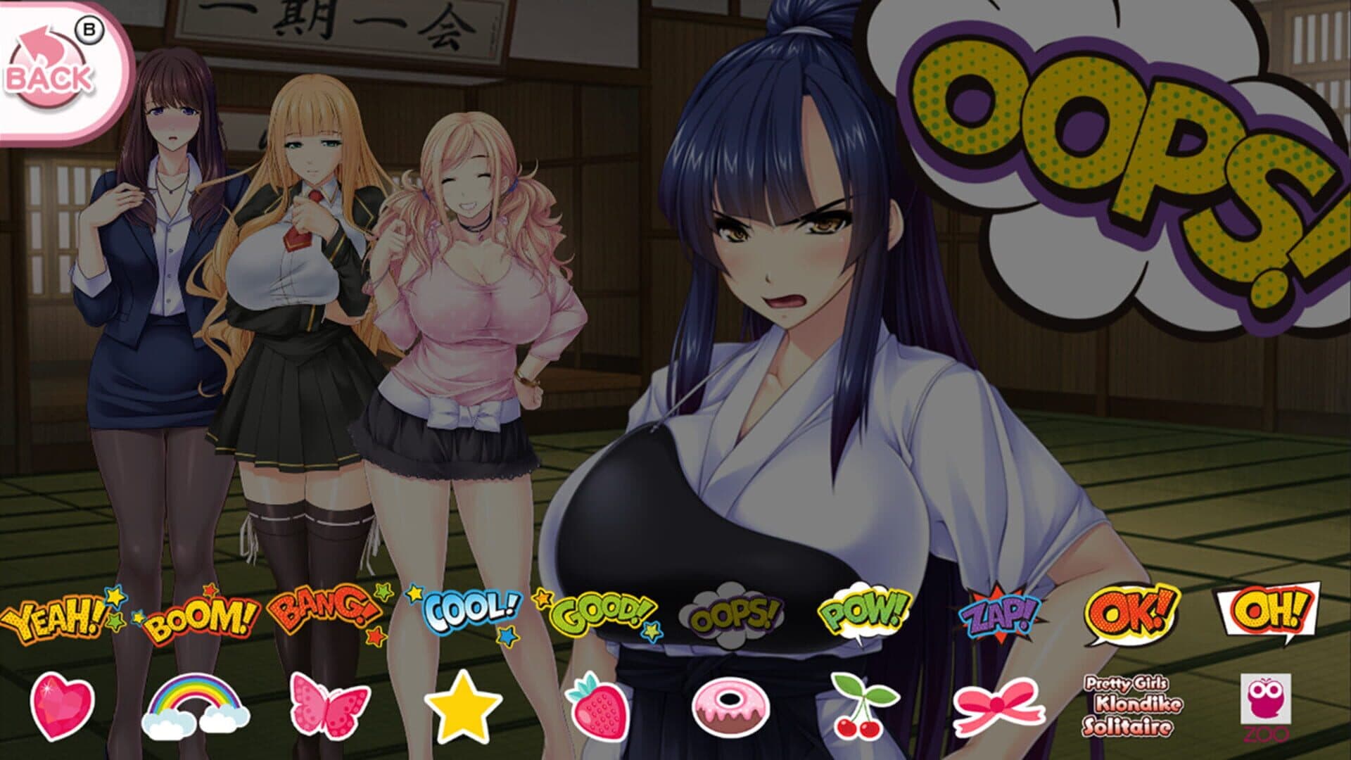 Pretty Girls Klondike Solitaire Plus screenshot 11