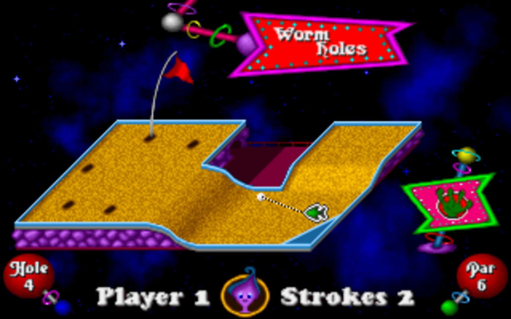 Fuzzy's World of Miniature Space Golf screenshot 10