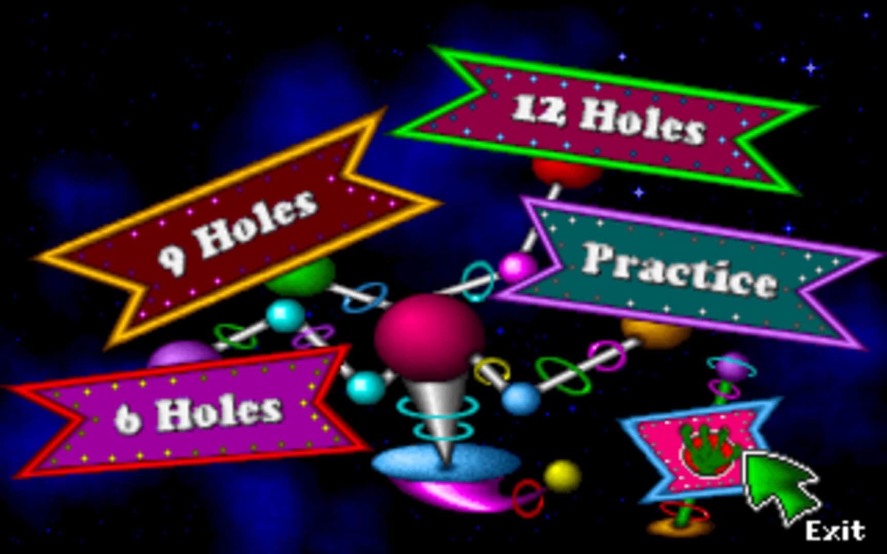 Fuzzy's Cosmic Space Golf screenshot 12