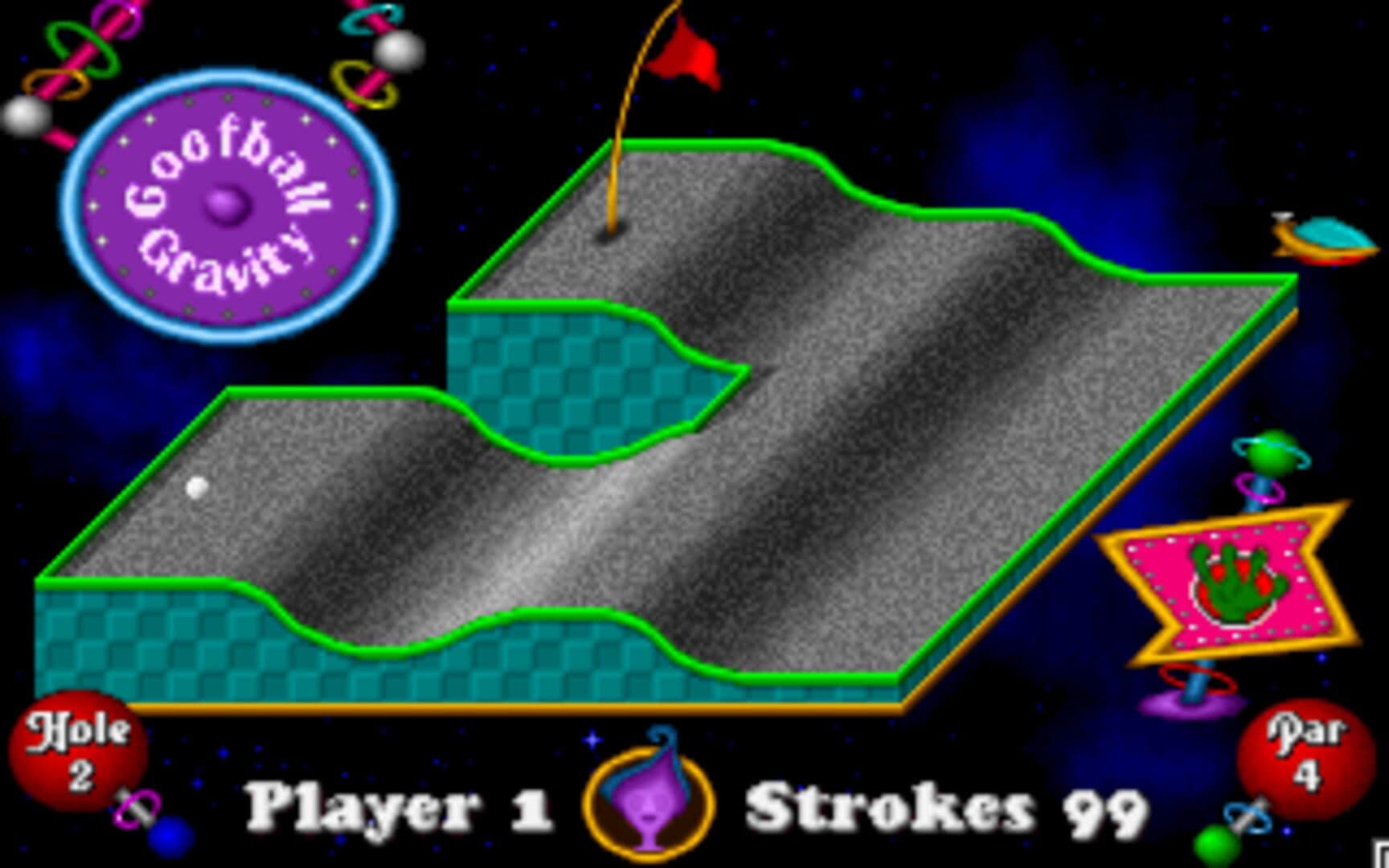 Fuzzy's Cosmic Space Golf screenshot 14