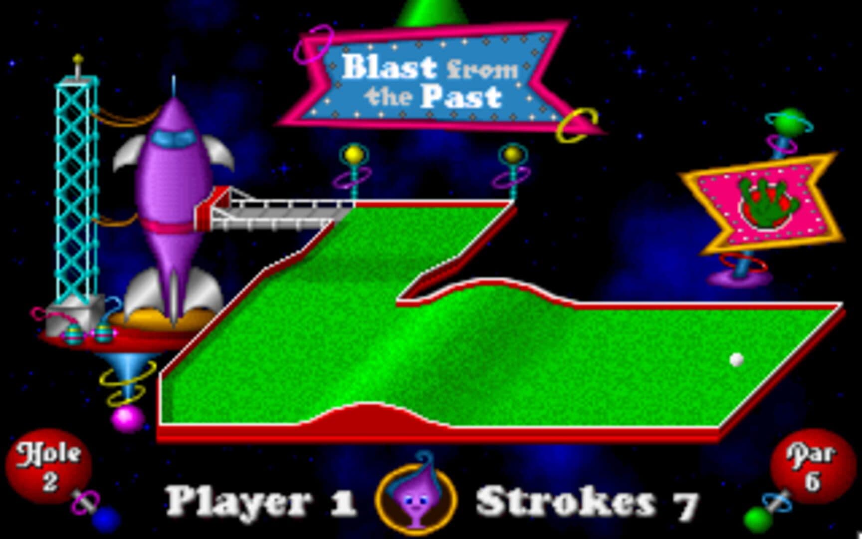 Fuzzy's Cosmic Space Golf screenshot 15