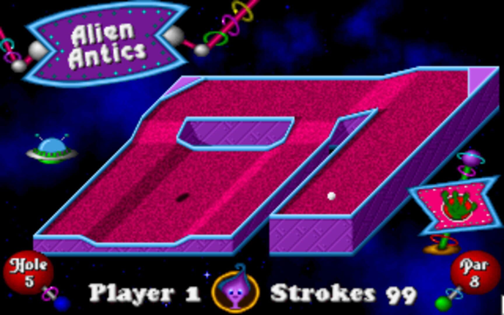 Fuzzy's Cosmic Space Golf screenshot 17
