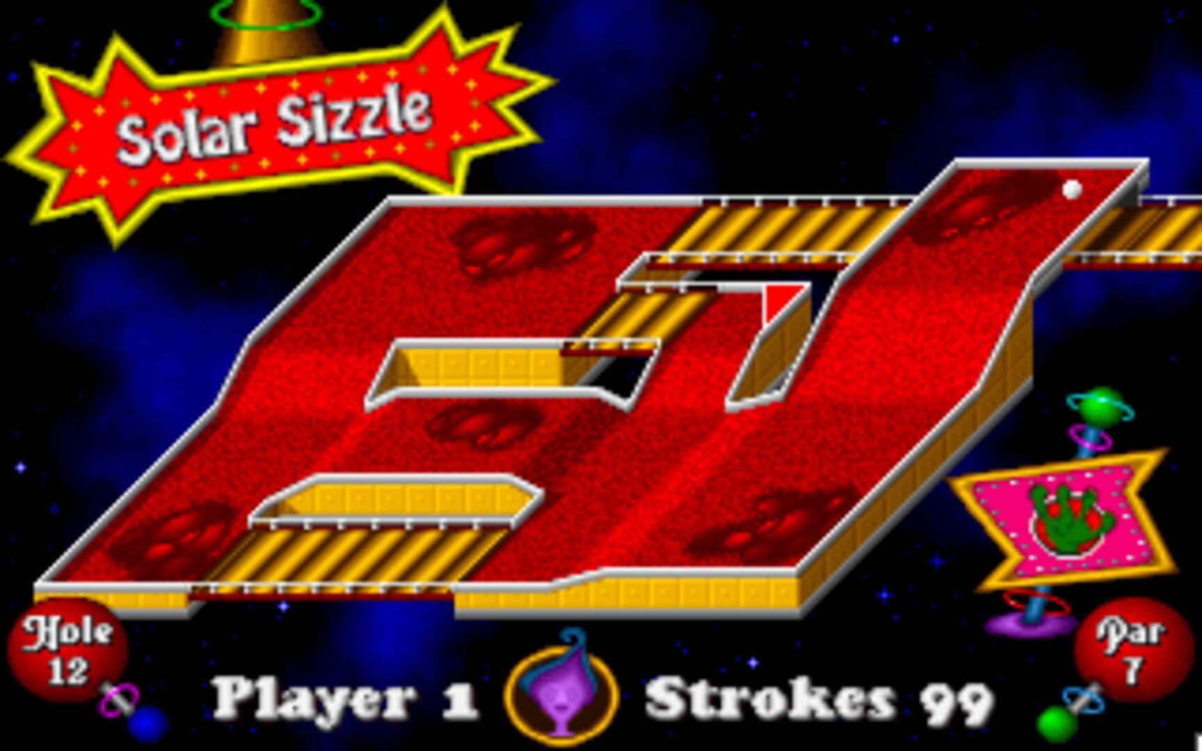 Fuzzy's Cosmic Space Golf screenshot 10