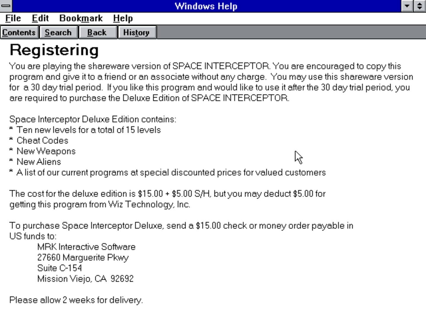 Space Interceptor screenshot 7