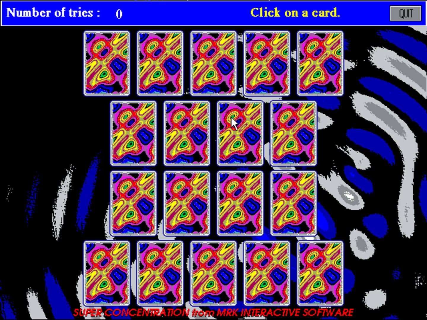 Super Concentration screenshot 2