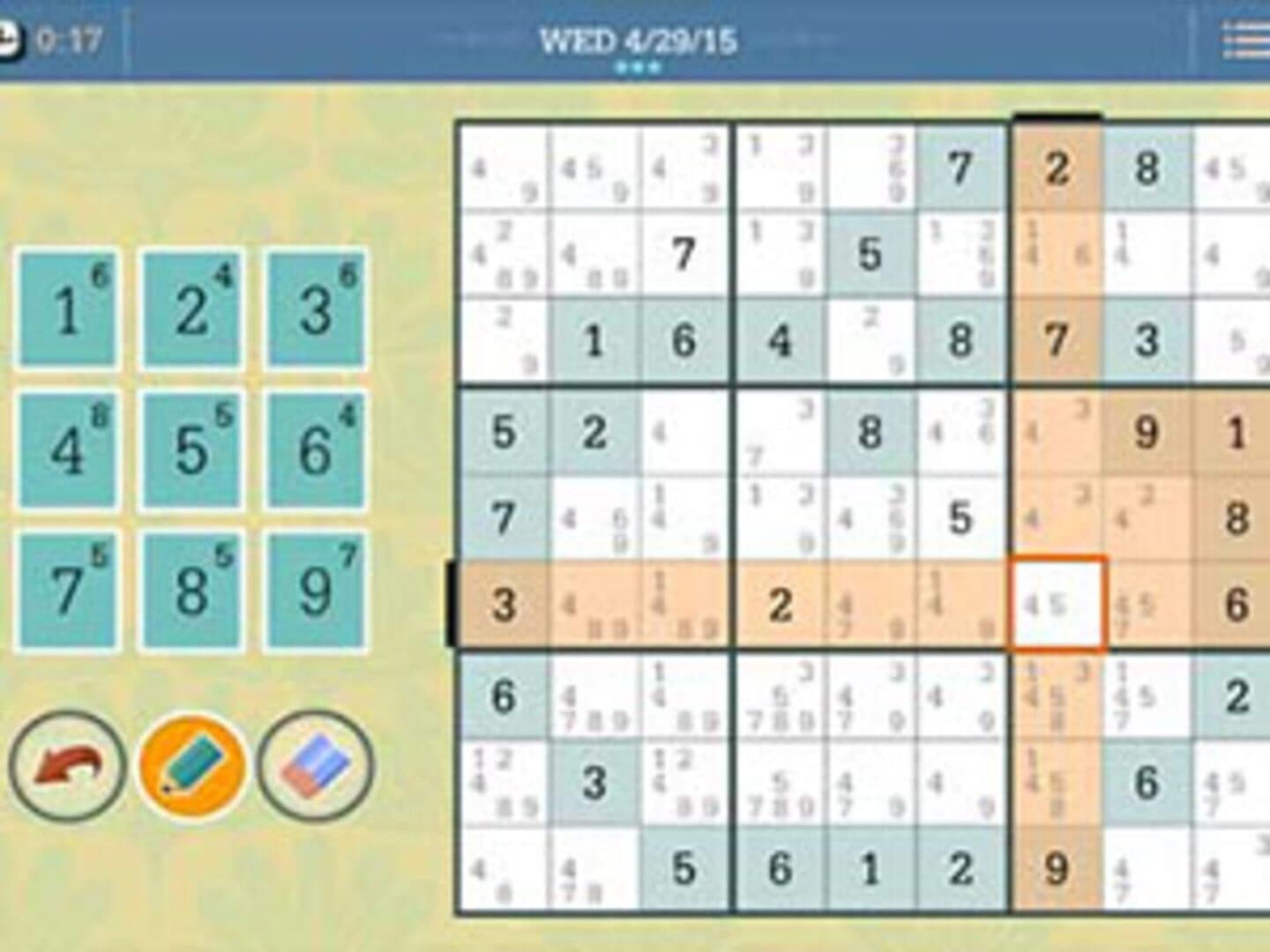 The Daily Sudoku screenshot 2