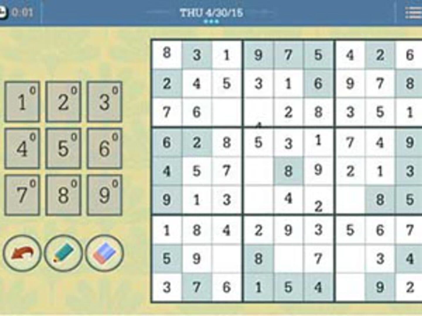 The Daily Sudoku screenshot 3