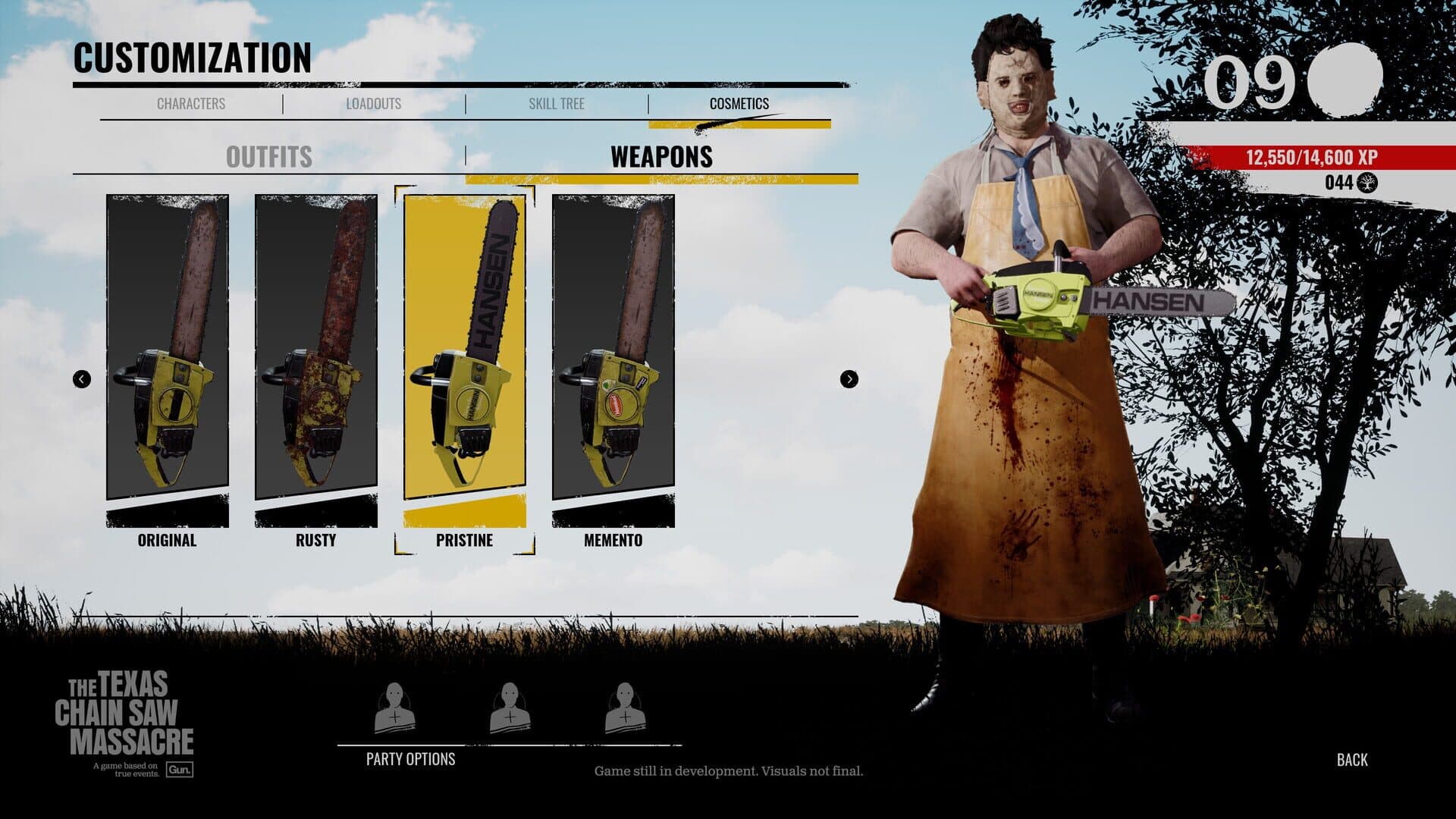 The Texas Chain Saw Massacre: Chainsaw Skin Variants screenshot 2