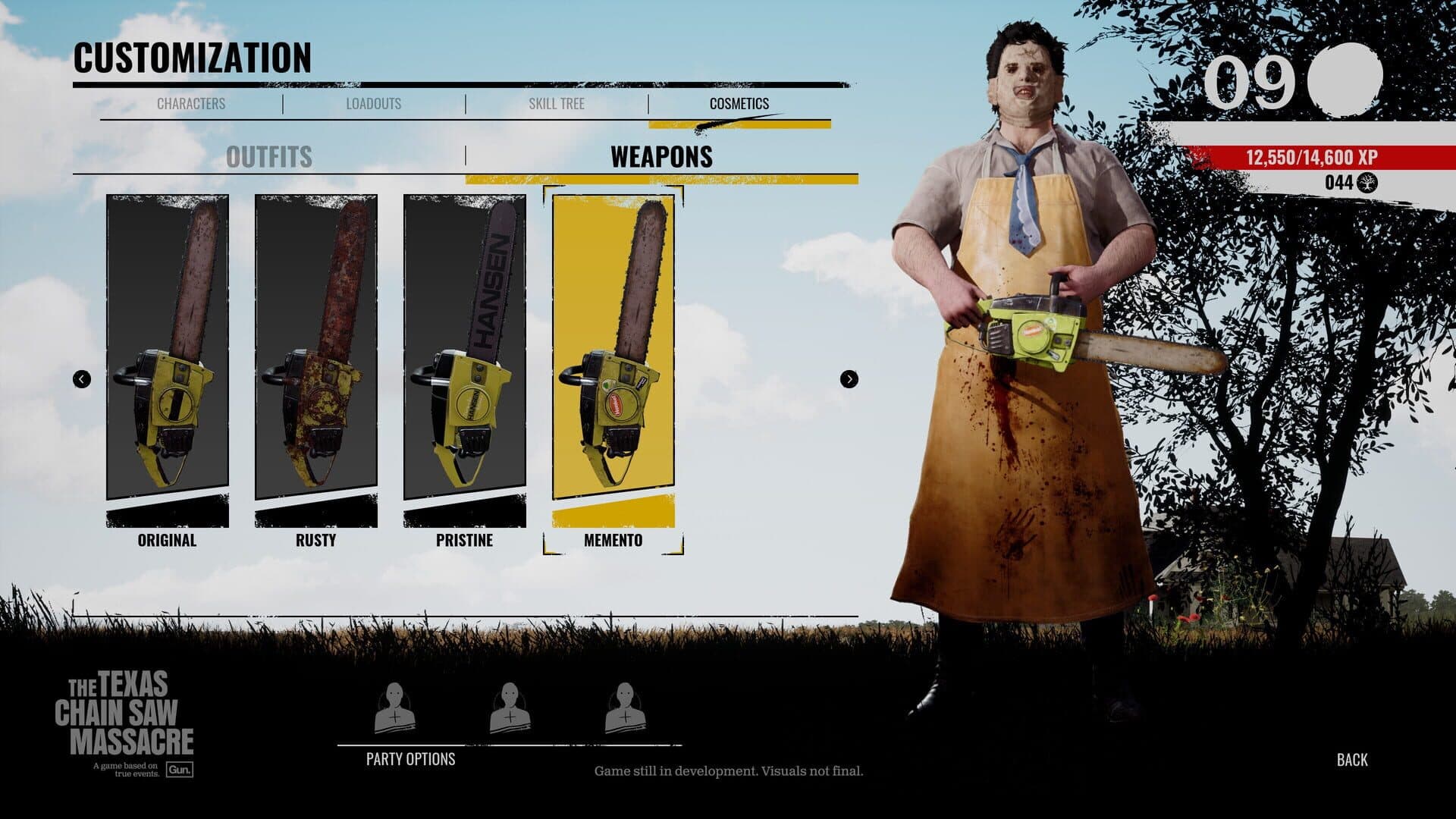 The Texas Chain Saw Massacre: Chainsaw Skin Variants screenshot 3