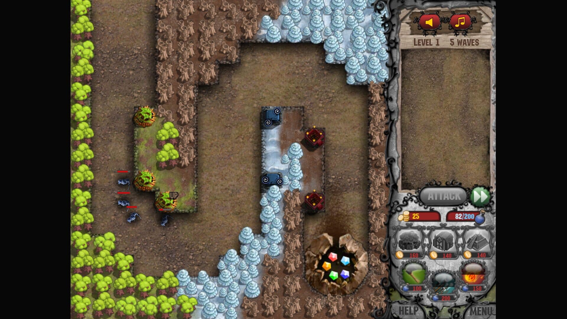 Cursed Treasure: Don't Touch My Gems! screenshot 2
