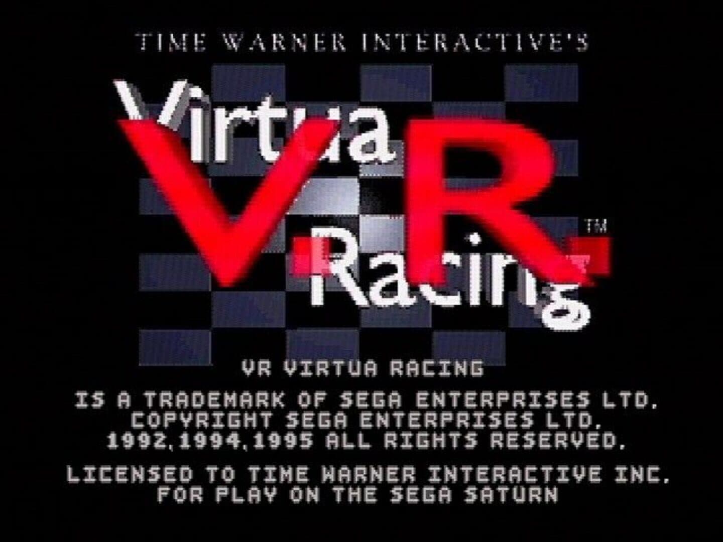 V.R. Virtua Racing screenshot 1