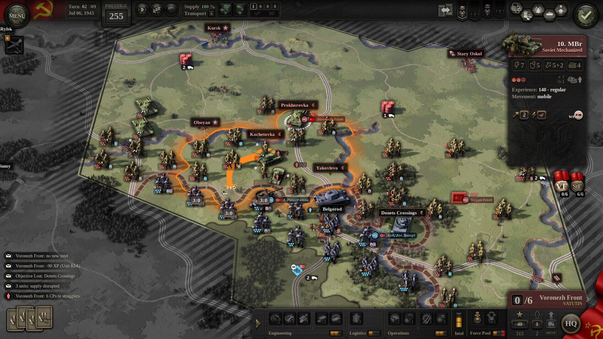 Unity of Command II: Kursk screenshot 1
