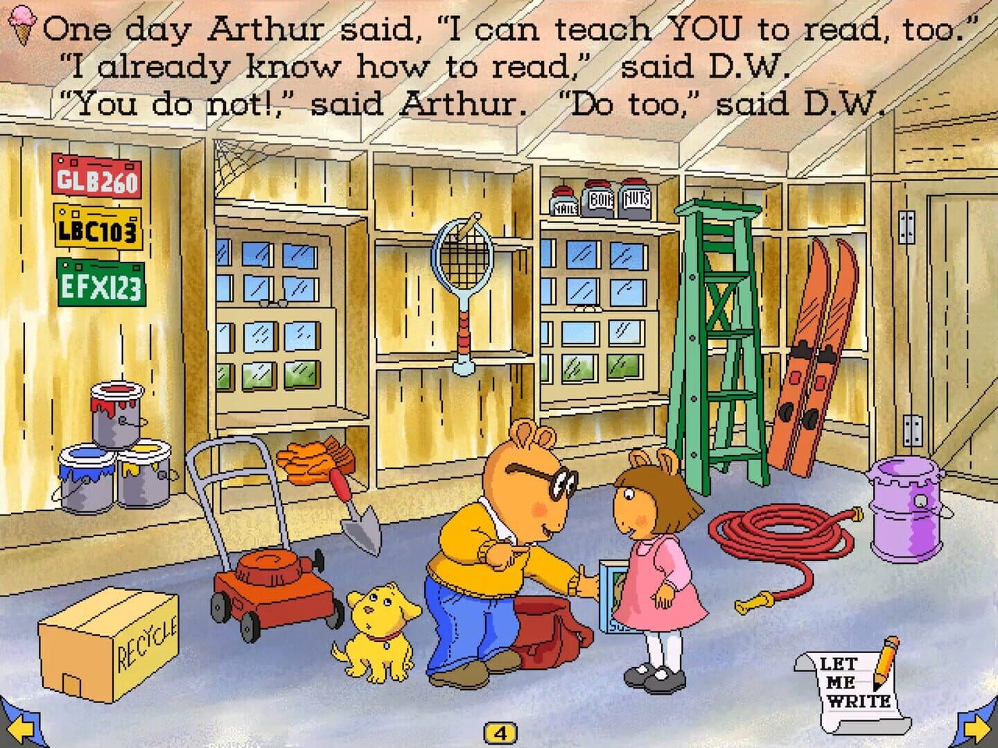 Arthur's Reading Race screenshot 7