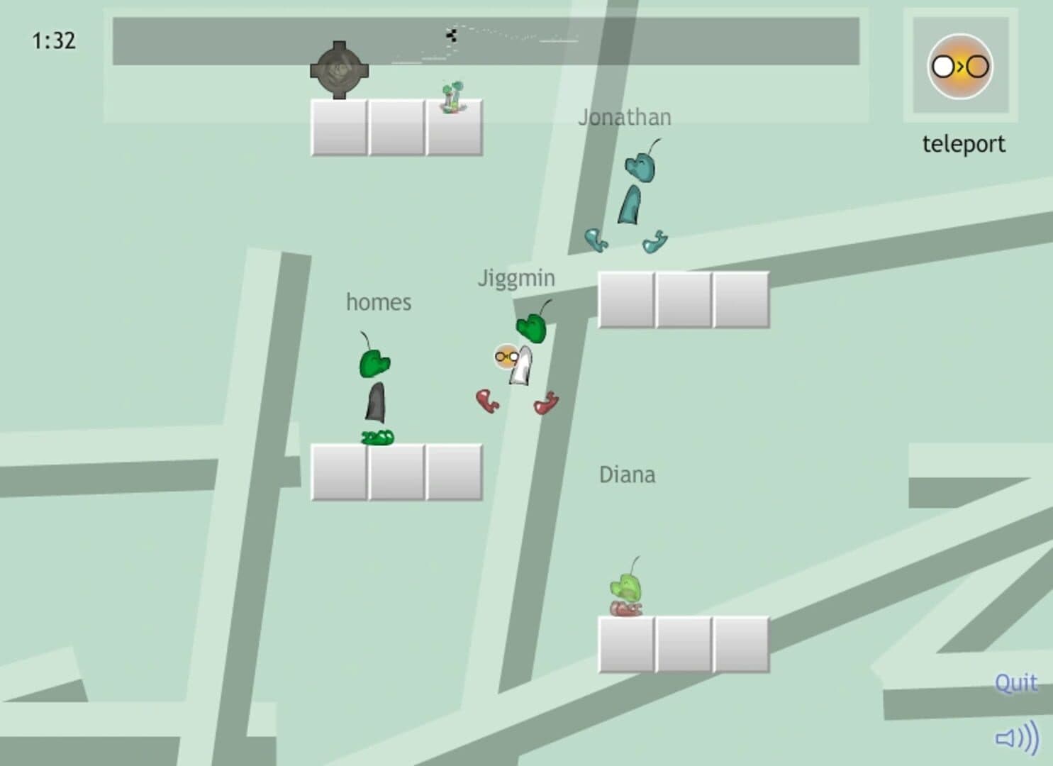 Platform Racing screenshot 1