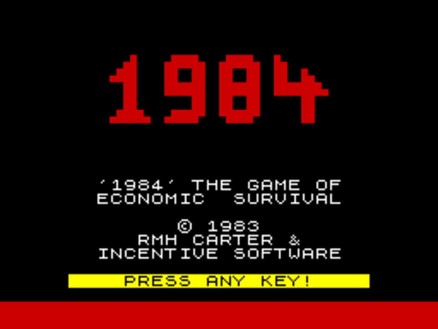1984: A Game of Government Management screenshot 1