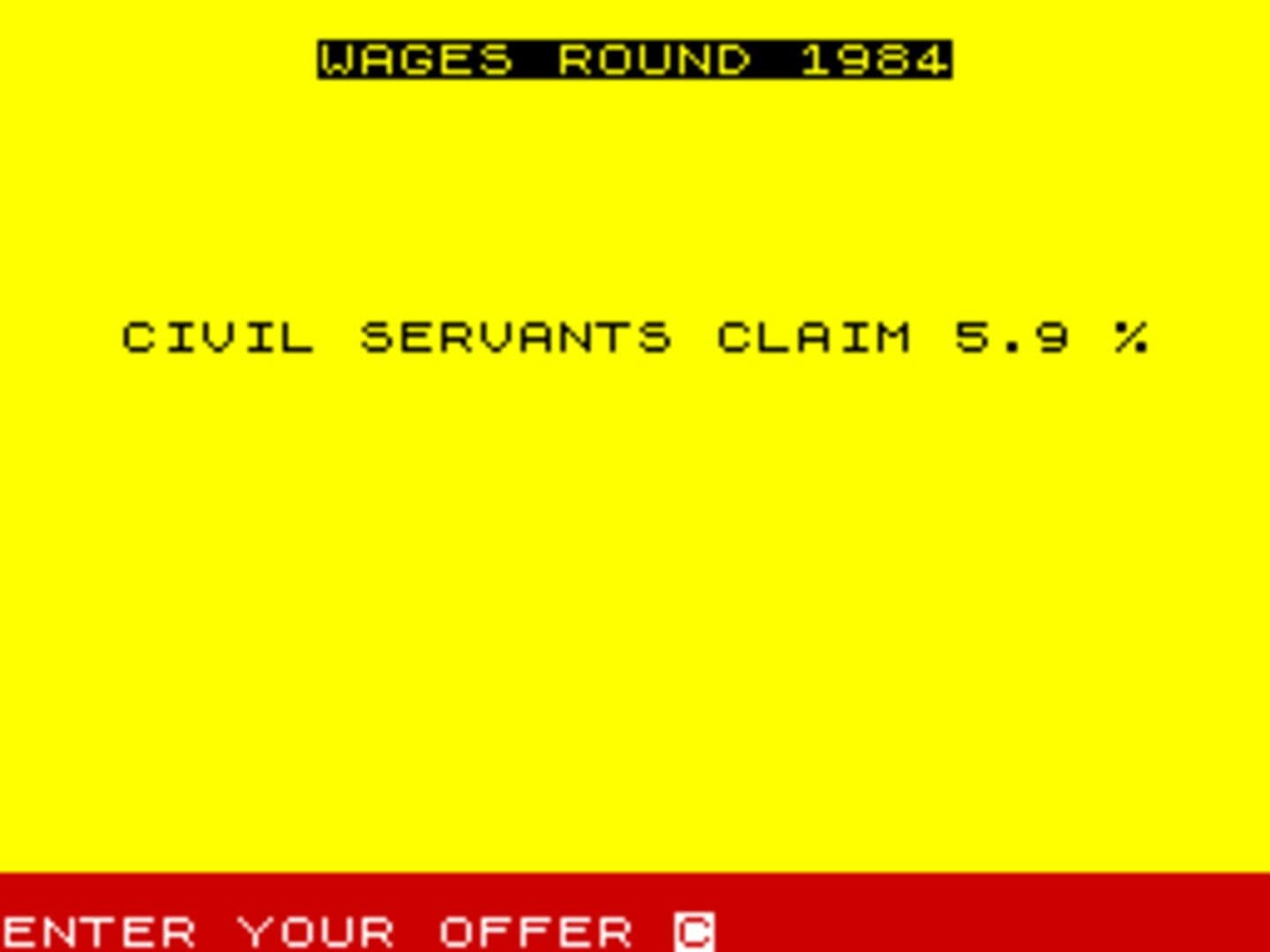 1984: A Game of Government Management screenshot 7