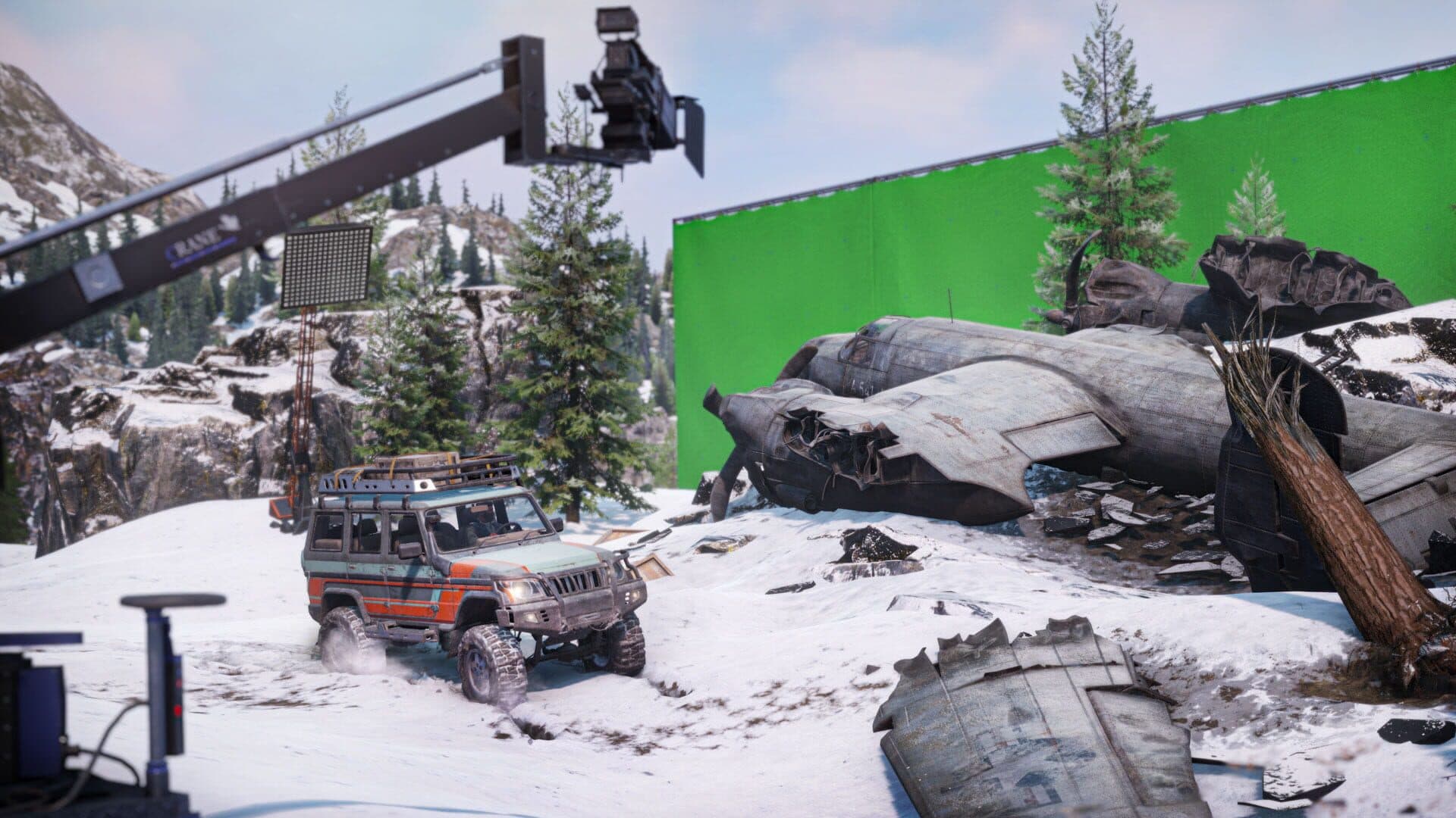 SnowRunner: Season 11 - Lights & Cameras screenshot 10