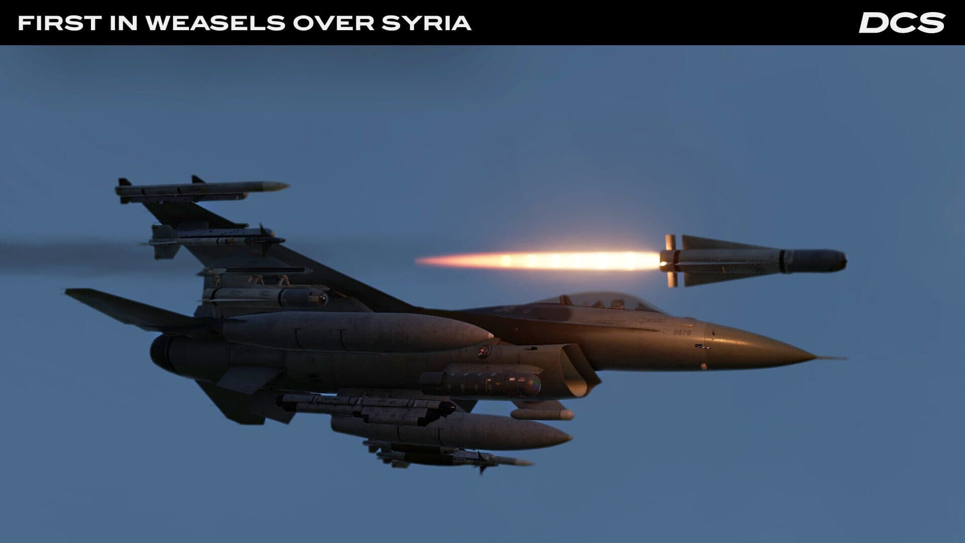 DCS World: F-16C First in Weasels Over Syria Campaign by Ground Pounder Sims screenshot 2