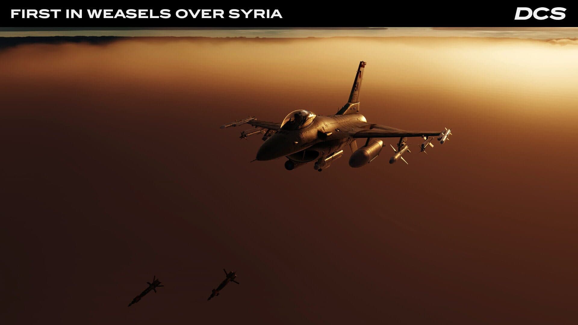 DCS World: F-16C First in Weasels Over Syria Campaign by Ground Pounder Sims screenshot 4