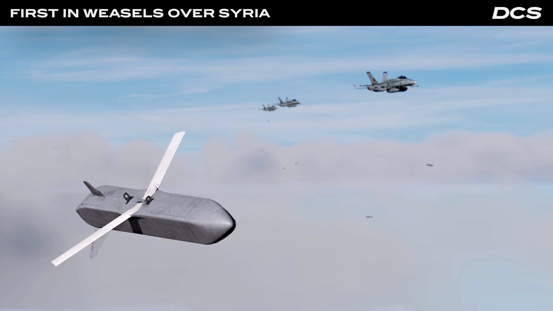 DCS World: F-16C First in Weasels Over Syria Campaign by Ground Pounder Sims screenshot 7