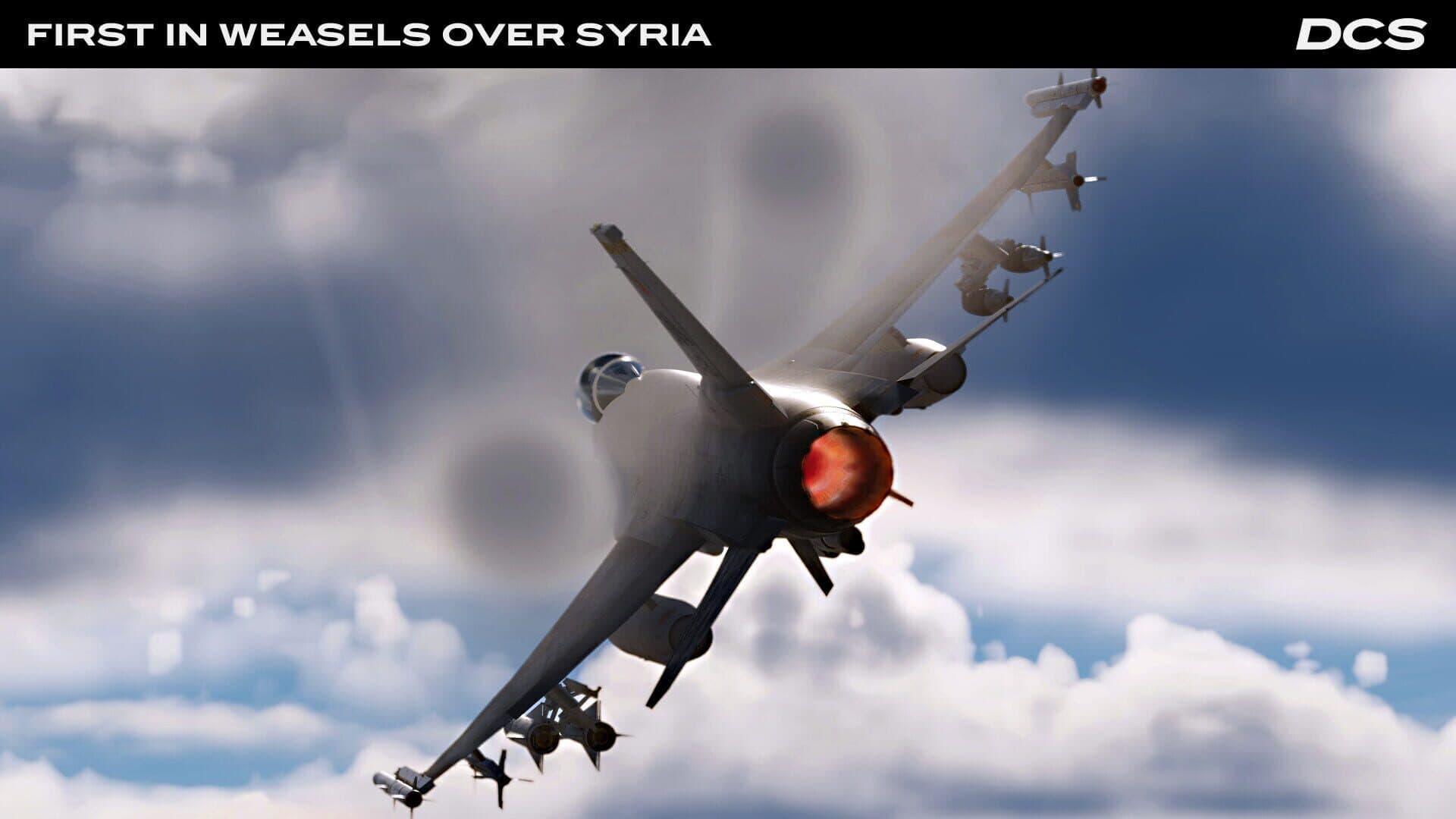 DCS World: F-16C First in Weasels Over Syria Campaign by Ground Pounder Sims screenshot 8