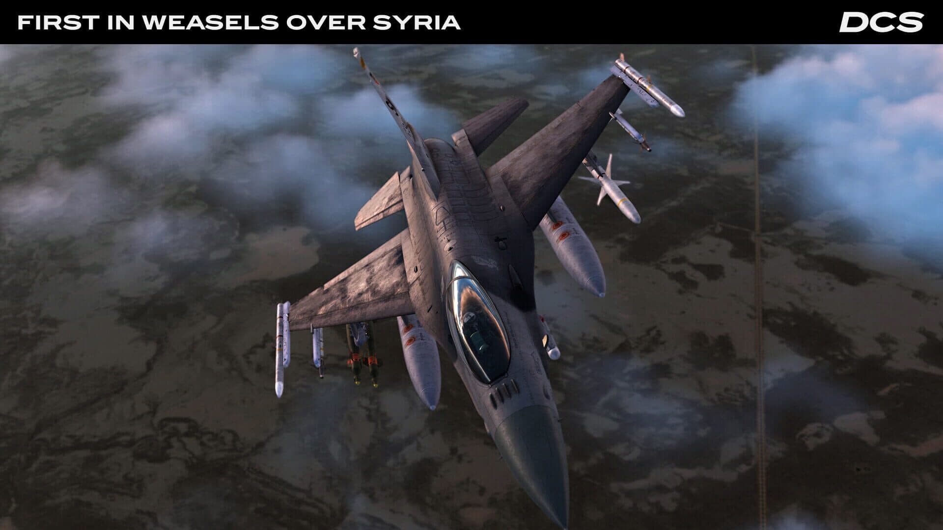 DCS World: F-16C First in Weasels Over Syria Campaign by Ground Pounder Sims screenshot 15