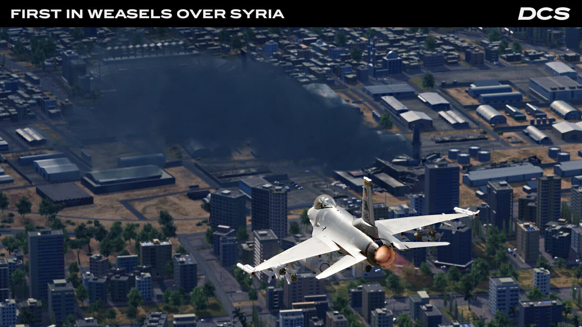 DCS World: F-16C First in Weasels Over Syria Campaign by Ground Pounder Sims screenshot 18