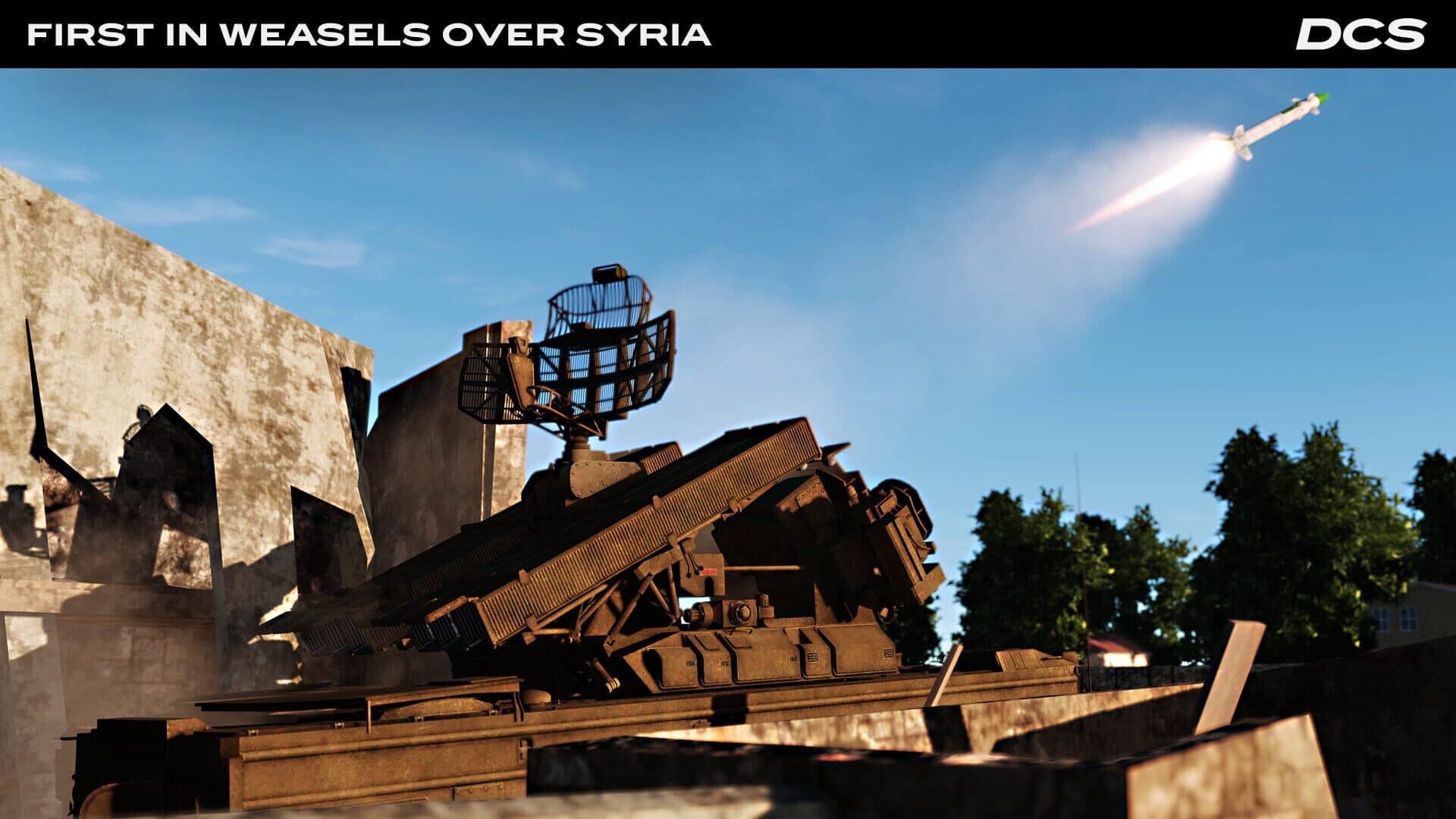 DCS World: F-16C First in Weasels Over Syria Campaign by Ground Pounder Sims screenshot 19